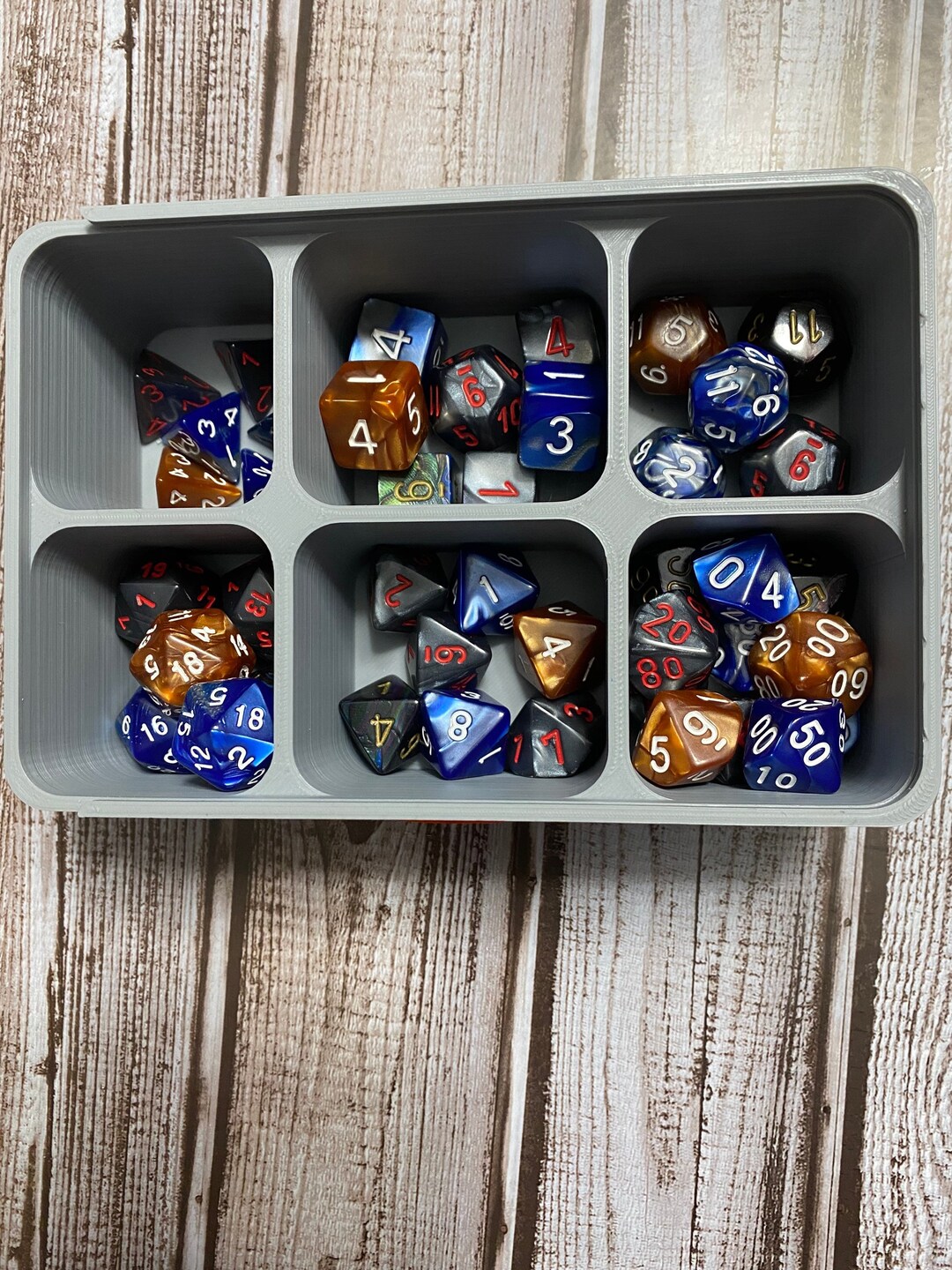 3D Printed Dice Box/vault (V3) - Etsy
