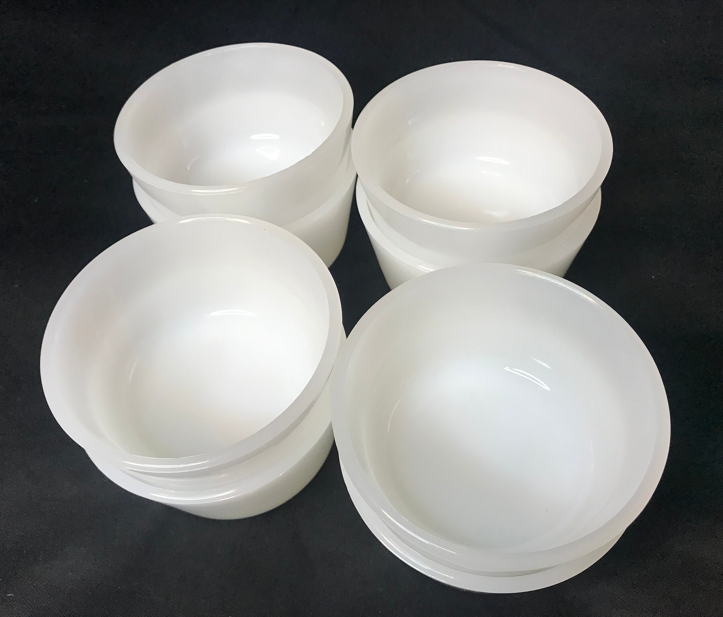 Glasbake 70's Vintage 8 Individual Souffle Dishes/pudding Etsy