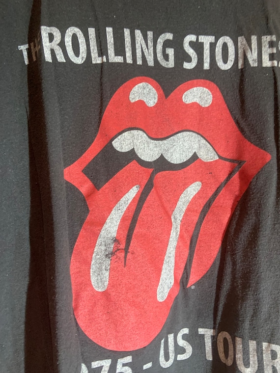 Rolling Stones xlarge black graphic vintage tshirt