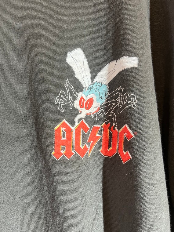 Acdc xlarge grey graphic vintage preowned tshirt
