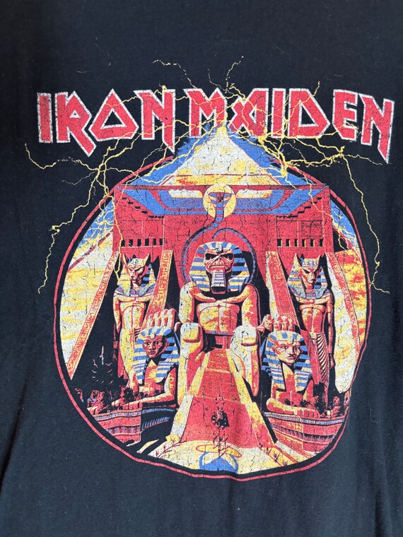 Iron Maiden Vintage Beast Circle Langarmshirt - Offizielles Merchandise