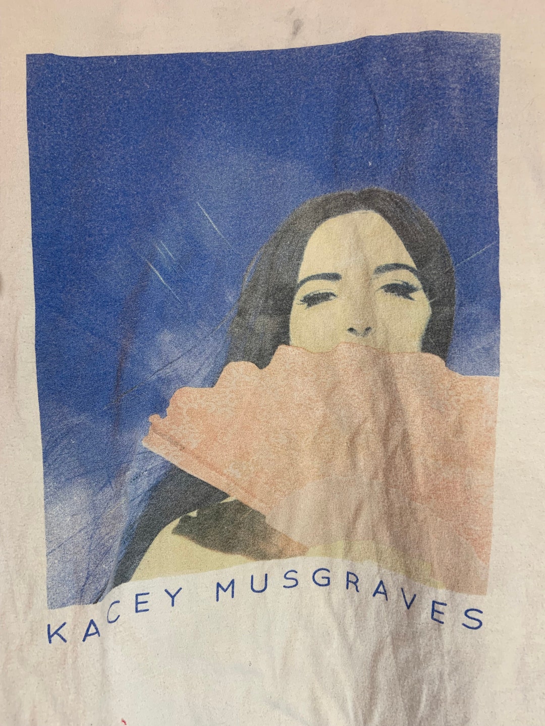 Kacey Musgraves Large White Graphic Tshirt - Etsy