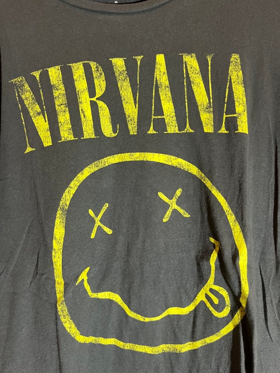 Nirvana xlarge grey graphic vintage preowned tshir