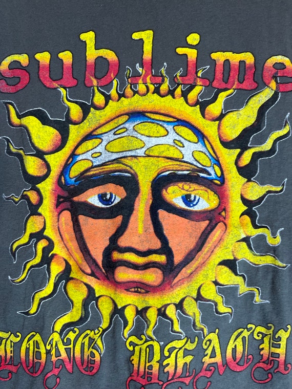 sublime small grey graphic vintage preowned tshirt