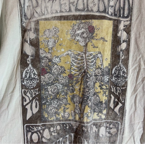 Grateful Dead xlarge white graphic vintage preown… - image 1