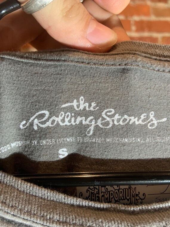 Rolling Stones small grey graphic vintage tshirt - image 3
