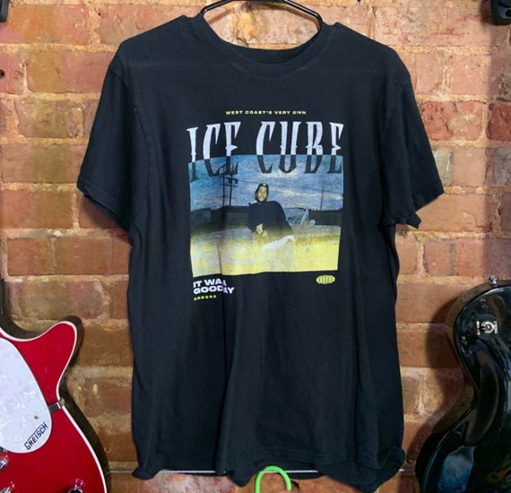 Ice cube large black graphic vintage tshirt - image 2