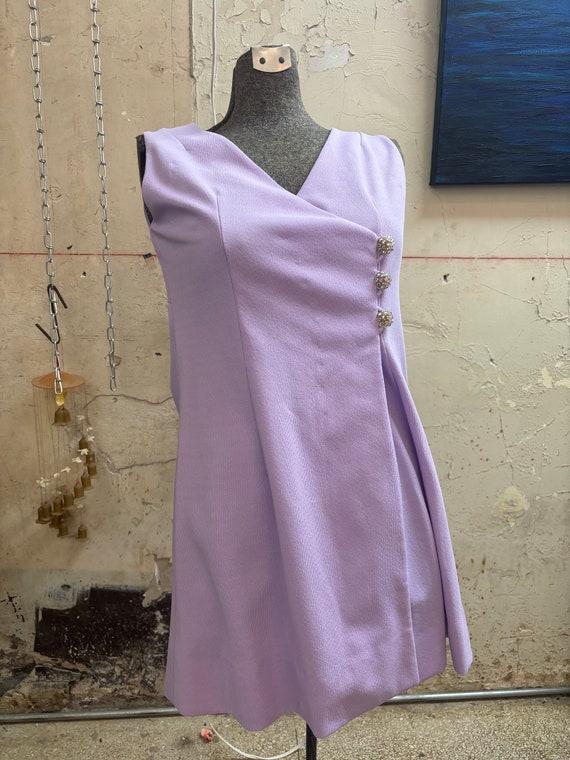 vintage 60’s handmade lavender preowned dress