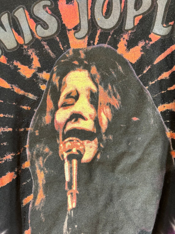 Janis Joplin large black graphic vintage preowned 