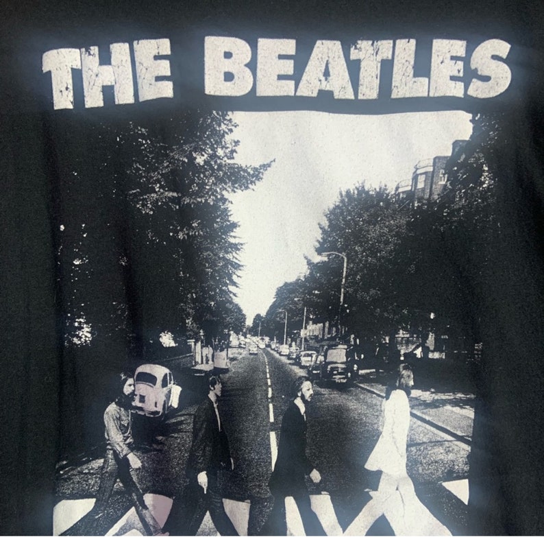 The Beatles Xlarge Black Graphic Vintage Tshirt - Etsy