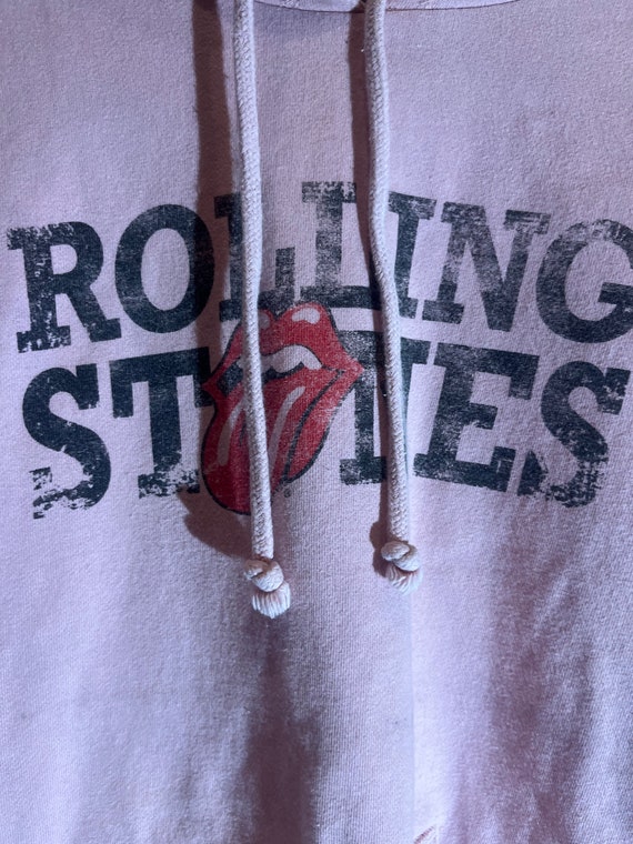 Rolling Stones xlarge pink graphic vintage preown… - image 1