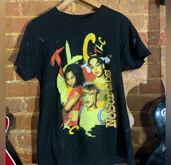 TLC small black graphic vintage tshirt - image 2