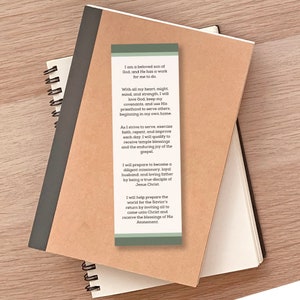 YM- Young Men&#39;s Theme Bookmark
