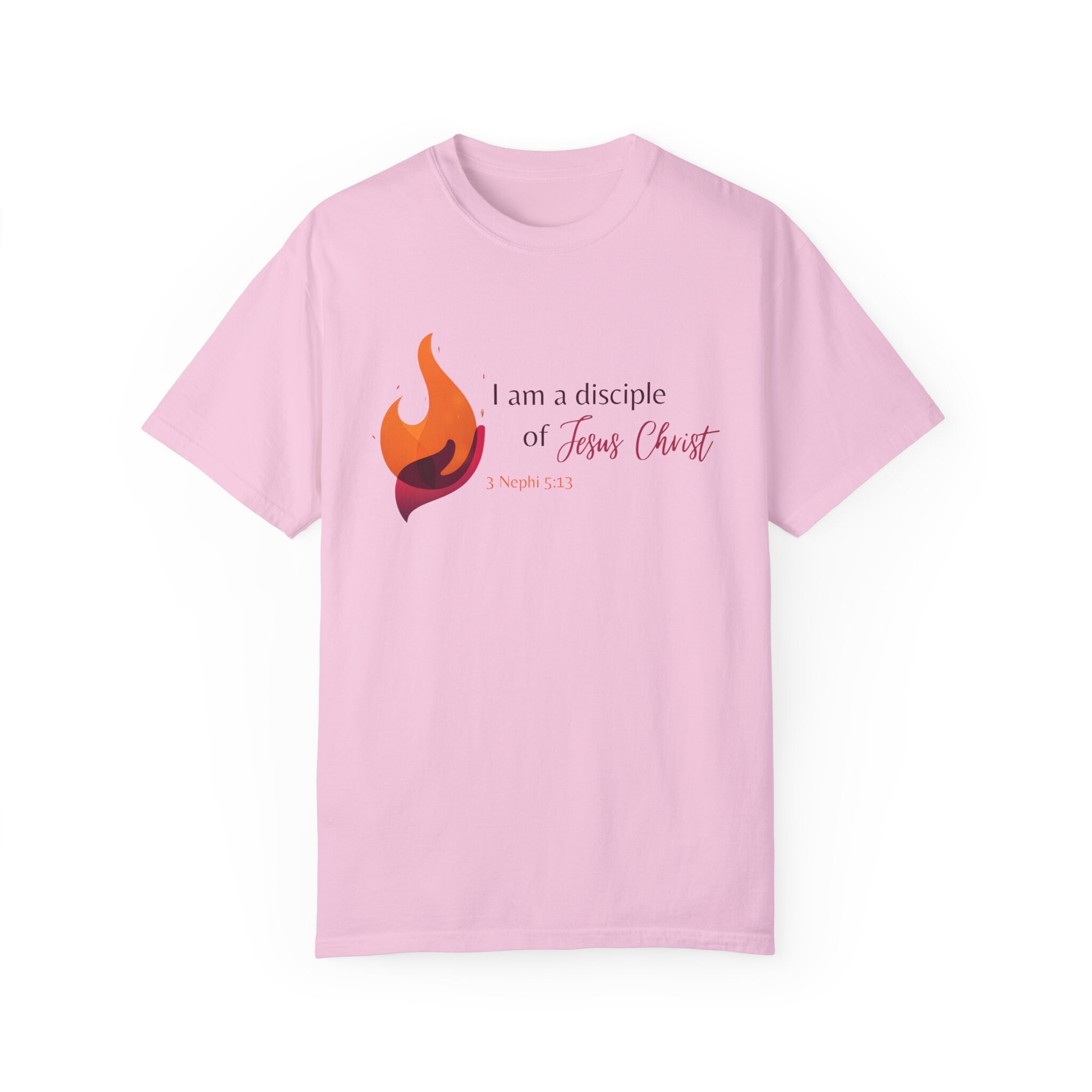 Youth 2024 LDS Theme Tshirt Youth Conference Camp I Am a Disciple of