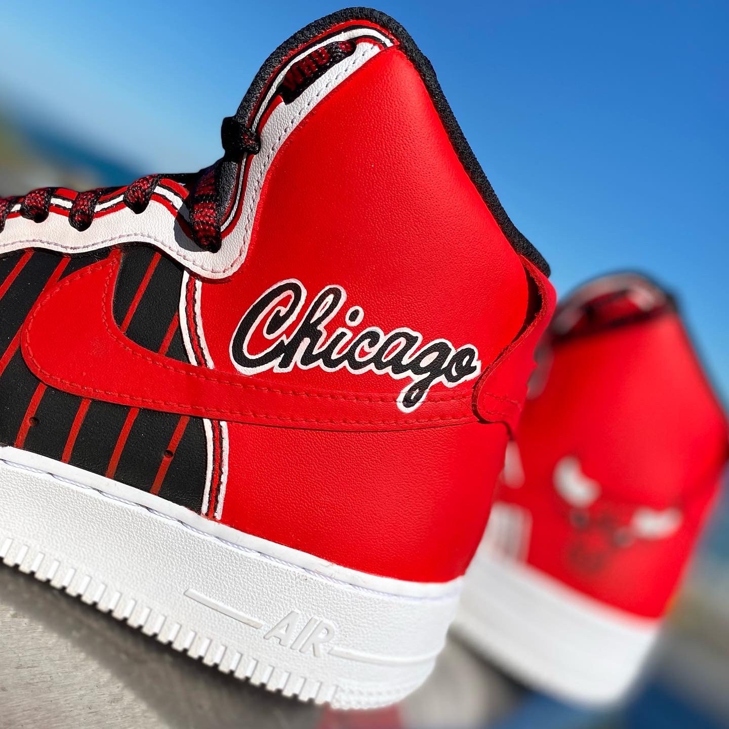Customized Chicago Bulls Top 🏀