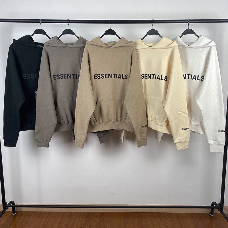 ESSENTIALS Exclusive Authentic Fear Of God Hoodies Collection Unisex Sweater Trend Streetwear Oversized Casual Hoodies