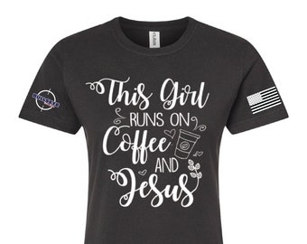 Esta chica corre a base de café y Jesús.