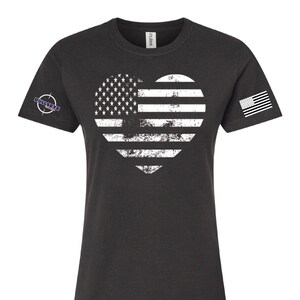 American Heart - Ladies&#39; Patriotic Tee