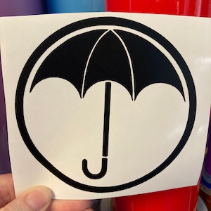 Umbrella Academy inspired vinyl sticker decal car window sticker