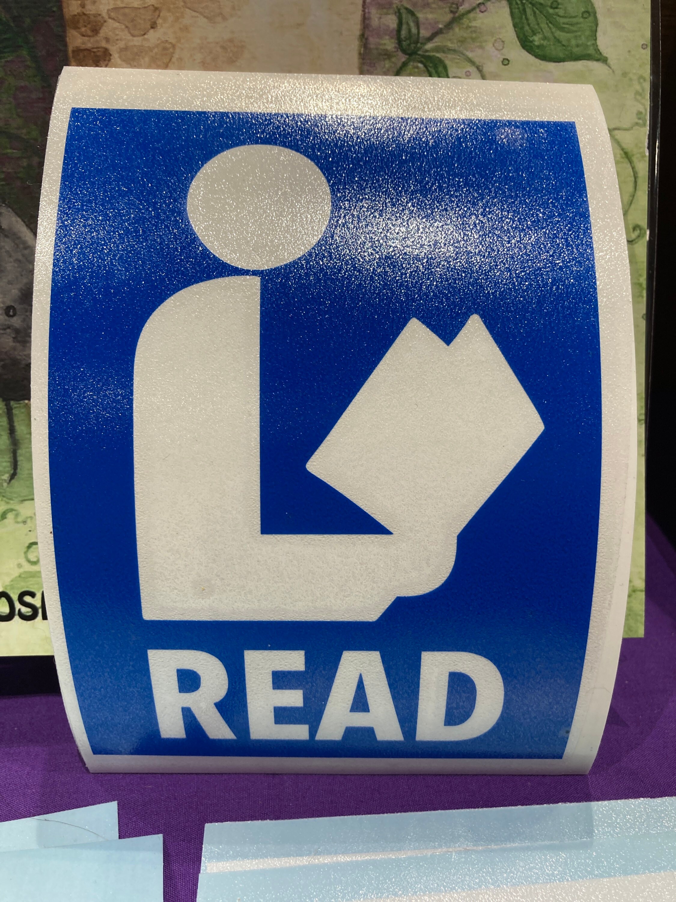 Read Beyond Sticker READ Vinyl Decal Sticker - Etsy