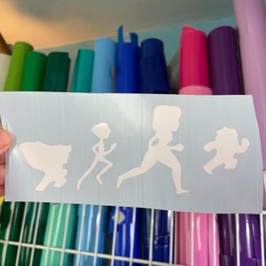 Steven Universe Running inspired vinyl sticker decal car window sticker
