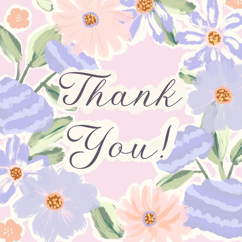 thank you by annkarpendesigns on etsy