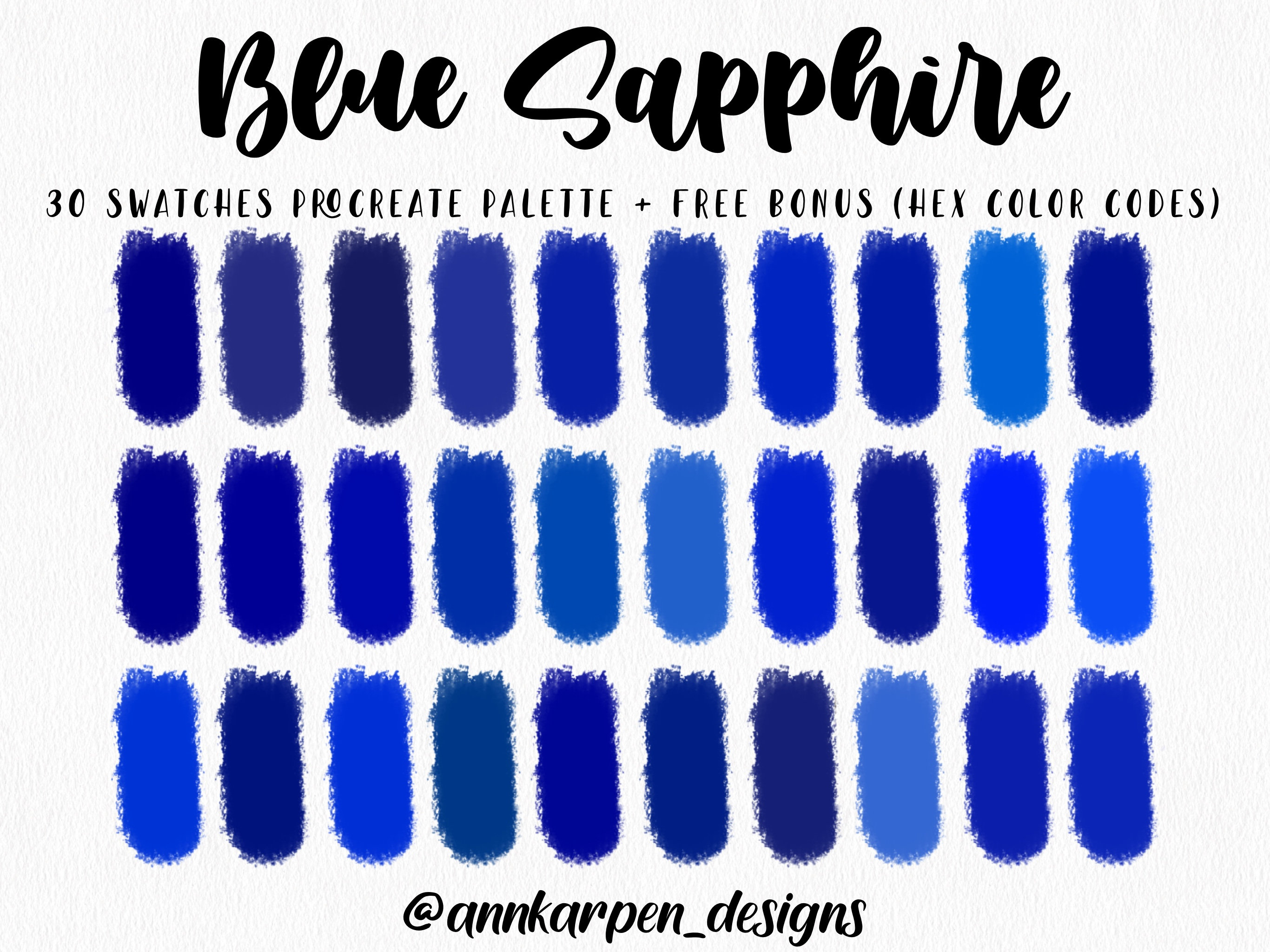 1. Ion Sapphire Blue Semi Permanent Hair Color - wide 10