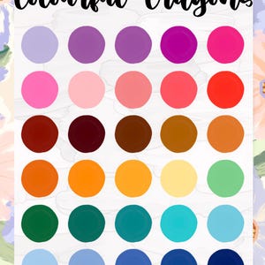 assorted bright palette