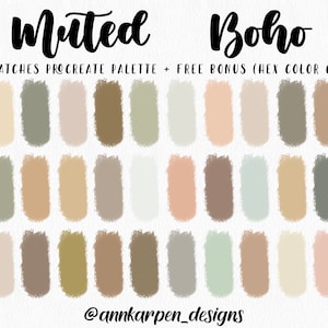 Free Vector  Muted color palette cards design