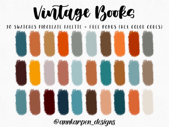 Old book Color Palette