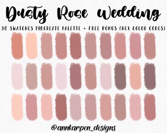 Dusty Rose Wedding - Etsy
