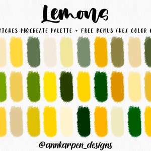 Mochi Ice Cream Procreate Palette 30 HEX Color Codes Instant -  Portugal