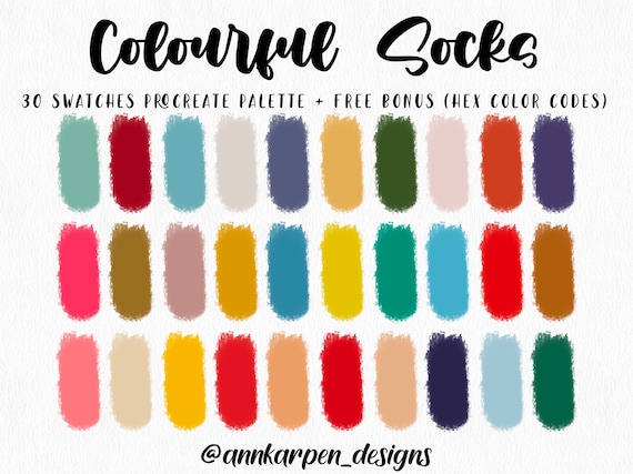 Colourful palettes 2024
