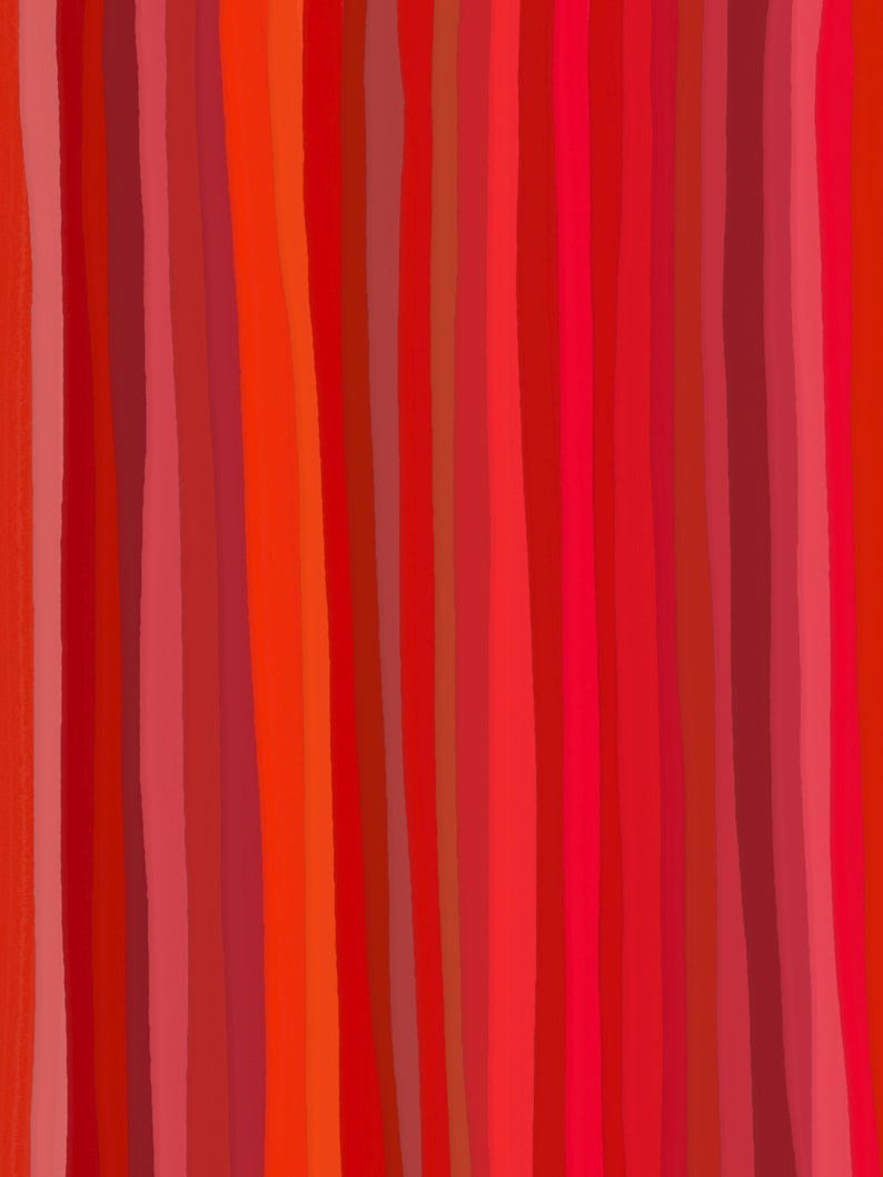 Hot Reds - Procreate Palette, 30 HEX Color Codes, Good Notes, Instant ...