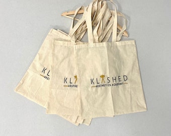 1 custom embroidered Canva Tote bag