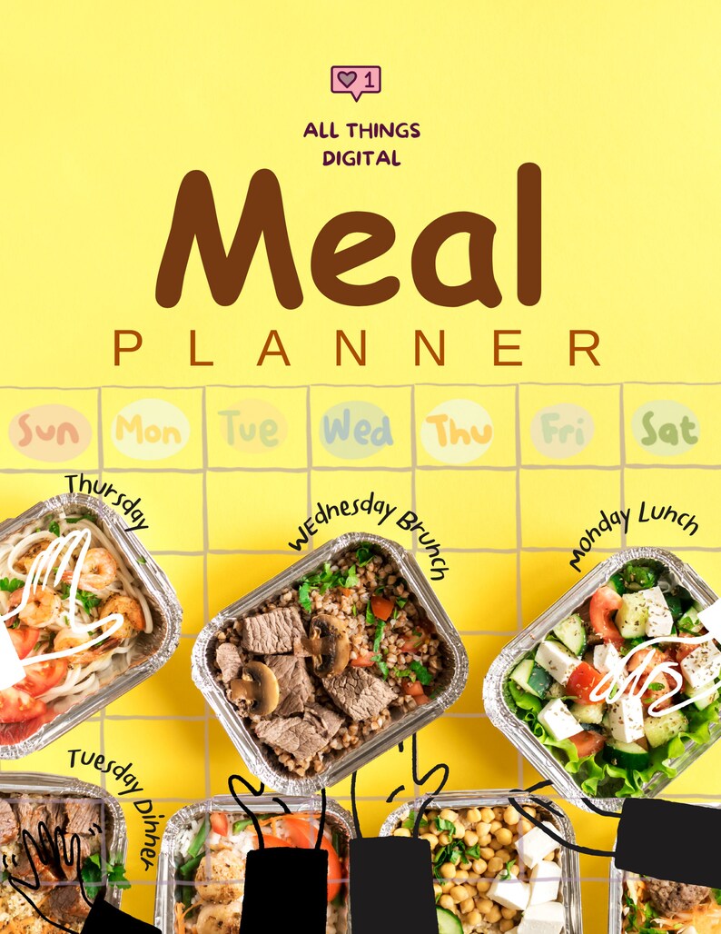 Weekly Family Meal Planner Weekly Family Meal Planner