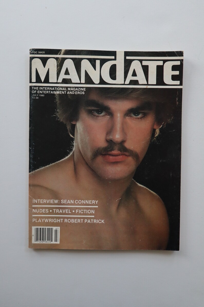 Mandate Vintage Adult Magazine Etsy