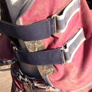 pair NECK COVER  EXTENSION for pony horse Rugs with necks