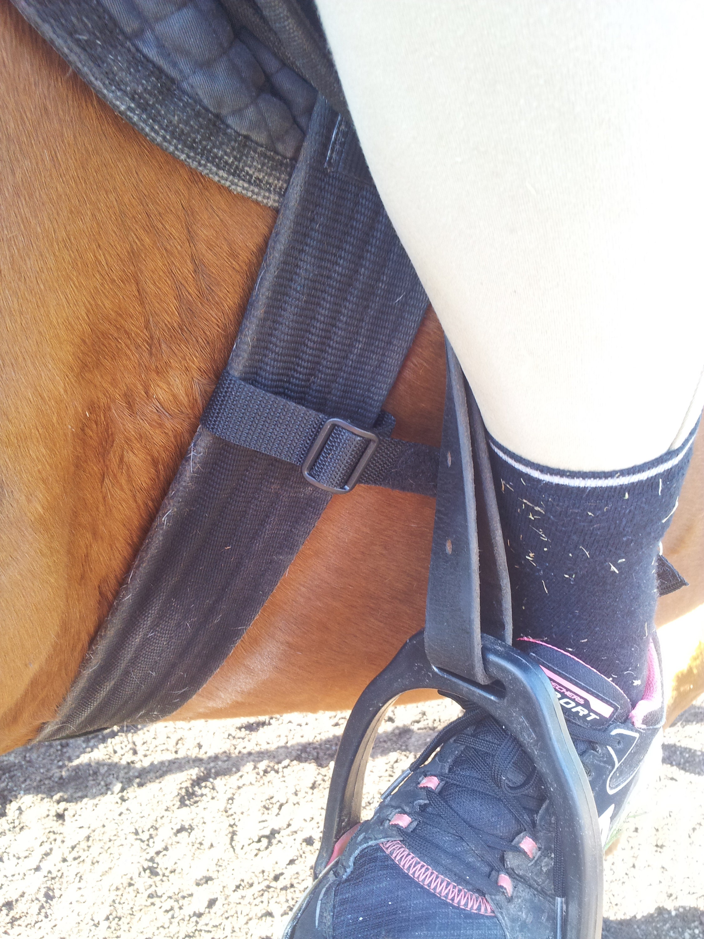 STIRRUP to GIRTH AID Straps Lower Leg Training Position Etsy UK