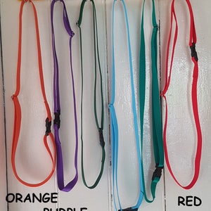 NECK STRAP fully ADJUSTABLE 20mm web Tack for horses ponies donkeys riders children riding