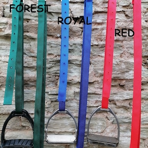 pair STIRRUP (LEATHERS) 54in webbing