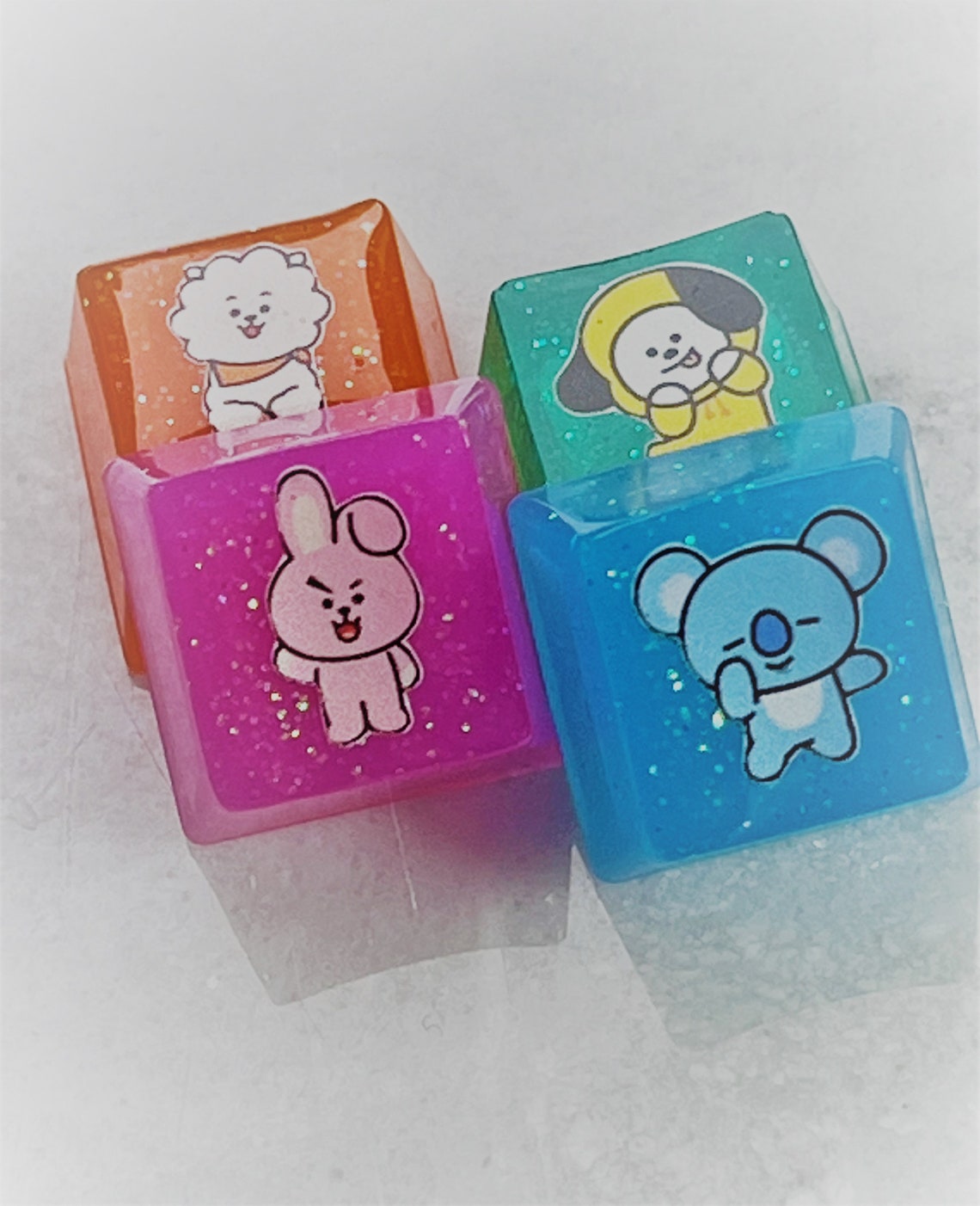 BTS Keycaps Resin Keycap Artisan Keycaps for Cherry MX and Etsy Finland