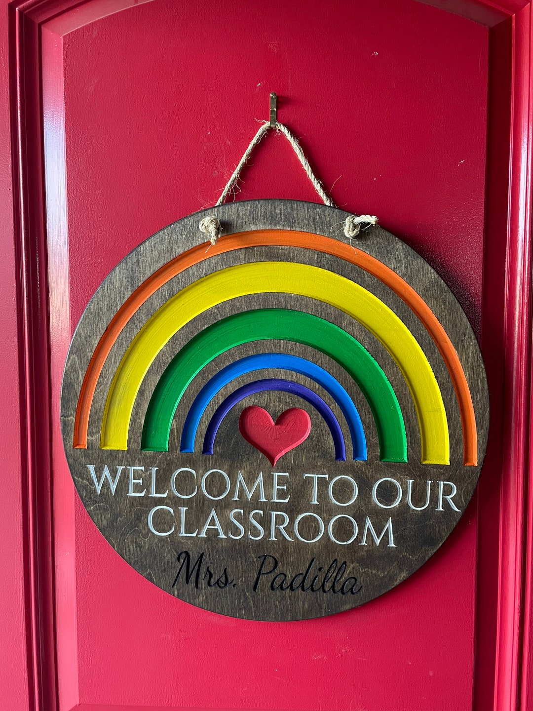 Teacher Gift / Teacher Appreciation / Classroom Sign / Personalized ...