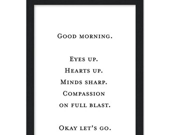 Good Morning Eyes Up Etsy