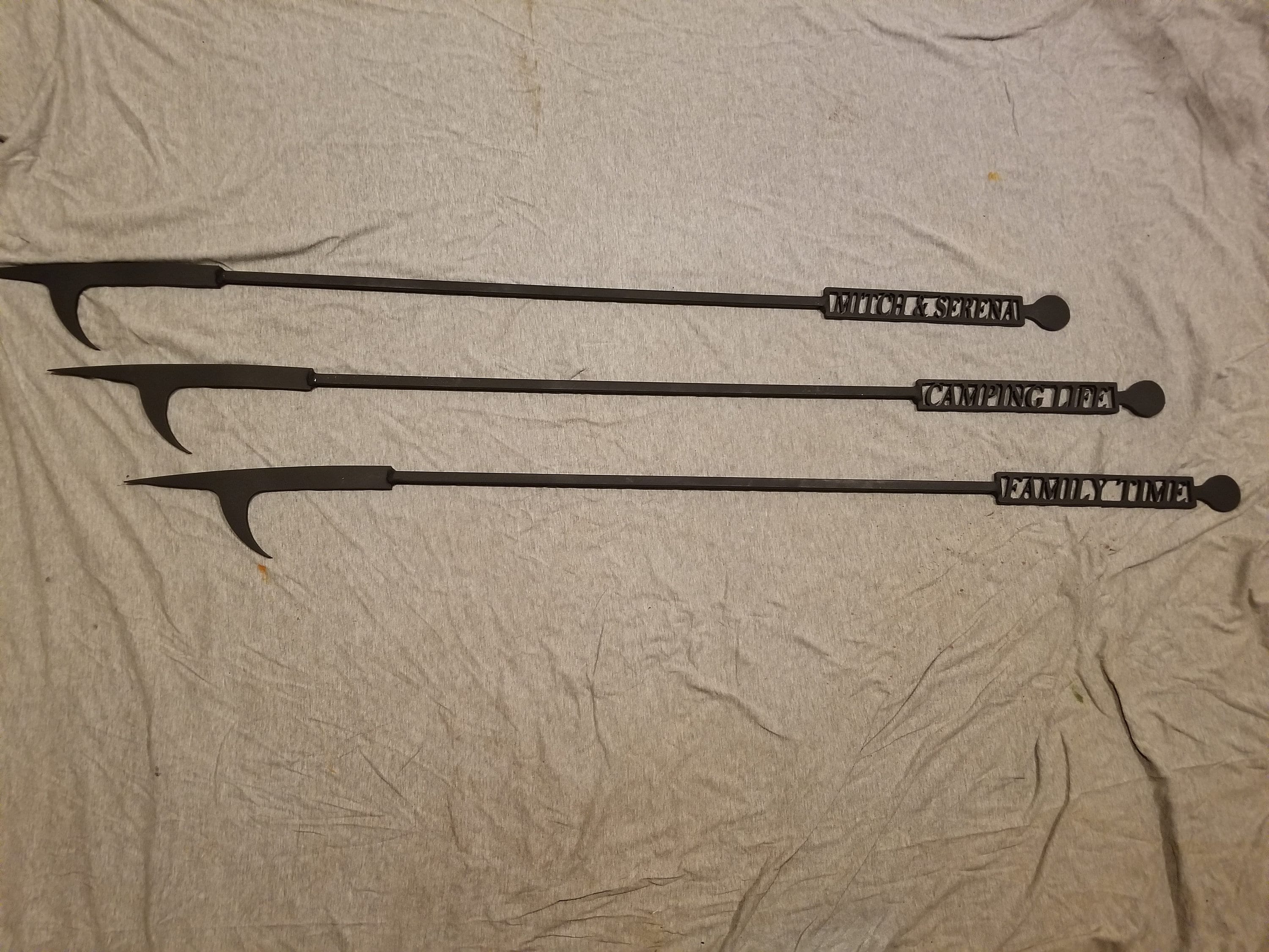 PERSONALIZED FIRE POKER Etsy