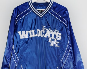 vintage v neck windbreaker