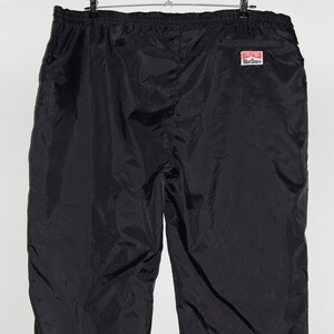Vintage 90&#39;s Marlboro Fleece Lined Nylon Pants Warm Track Swishy Pants Retro Sportswear Old School Streetwear Active Outerwear Men&#39;s XXL