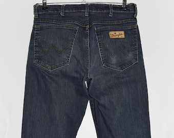 Wrangler Texas Stretch Jeans, Blue Denim, Retro Casual