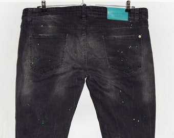 Dsquared2 Paint Splatter Jeans / Made in Italy