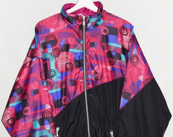 Vintage 90's Authentic Windbreaker / Track Jacket